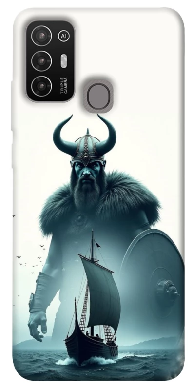 Чехол на ZTE Blade A52 Nordic drakkar v2 фото 1 из 1