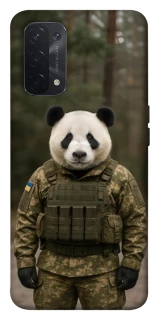 Чехол на Oppo A54 5G / A74 5G Панда защитник фото 1 из 1