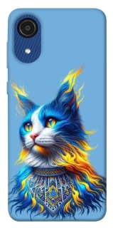 Чехол на Samsung Galaxy A03 Core Кот патриот фото 1 Чехол на Samsung Galaxy A03 Core Кот патриот фото 1 из 1