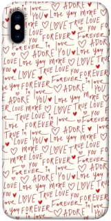 Чохол на Apple iPhone X (5.8") Love aesthetic ver.4 фото 1 з 1