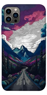 Чехол на Apple iPhone 12 Pro (6.1") Нарисованные горы фото 1 из 1