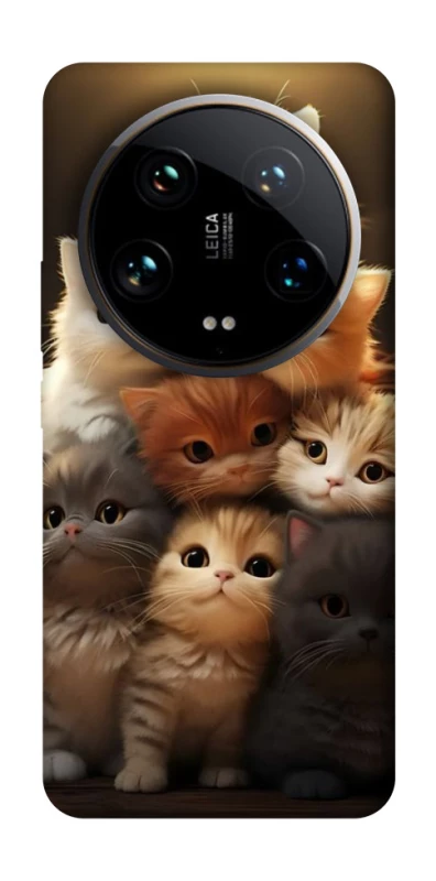 Чехол на Xiaomi 14 Ultra Чехол Kittie Love v2 фото 1 из 1