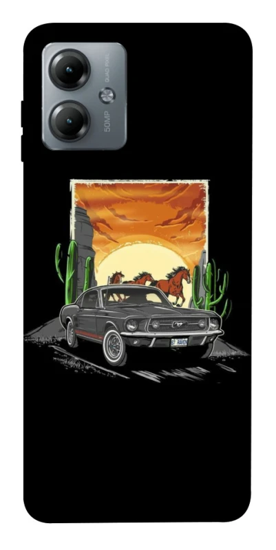 Чохол на Motorola Moto G14 Mustang ver.3 фото 1 з 1
