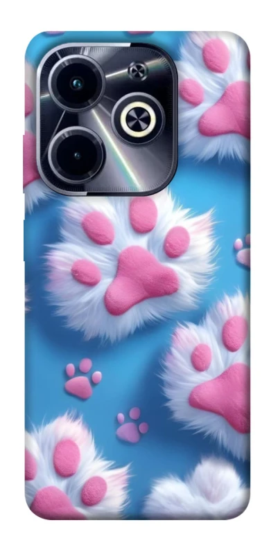 Чохол на Infinix Hot 40i Cat paw фото 1 з 1