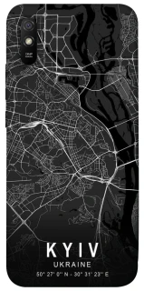 Чохол на Xiaomi Redmi 9A Kyiv map фото 1 з 1