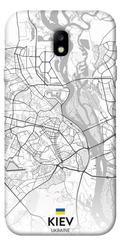 Чохол на Samsung J730 Galaxy J7 (2017) Kiev white map фото 1 з 1