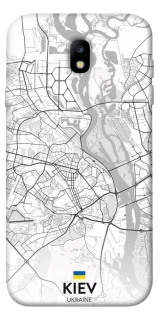 Чохол на Samsung J730 Galaxy J7 (2017) Kiev white map фото 1 з 1