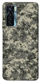 Чохол на TECNO Camon 17 Pro Camouflage v25 фото 1 з 1