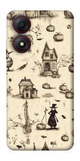 Чехол на ZTE Blade A34 4G Halloween aesthetic ver.1 фото 1 из 1