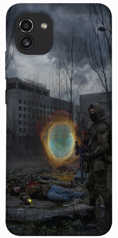 Чохол на Samsung Galaxy A03 Сталкер v6 фото 1 з 1