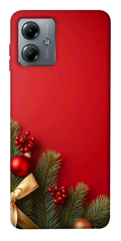 Чехол на Motorola Moto G14 Новогодний v21 фото 1 из 1