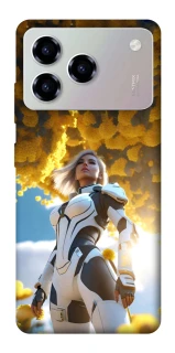Чохол на ZTE Blade A76 Cyber space girl ver.3 фото 1 з 1