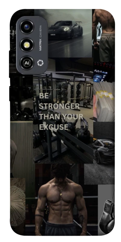 Чохол на ZTE Blade A53 Be stronger фото 1 з 1