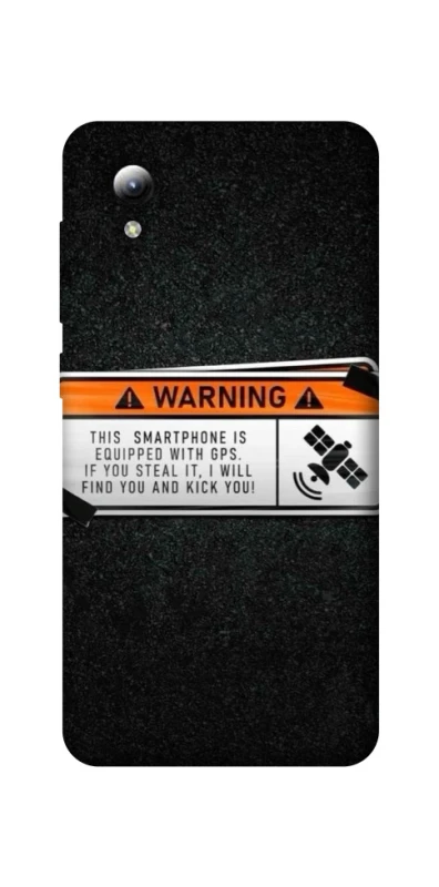 Чохол на ZTE Blade A3 (2019) Warning фото 1 з 1