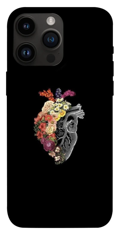 Чохол на Apple iPhone 14 Pro Max (6.7") Heart with flowers фото 1 з 1