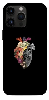 Чехол на Apple iPhone 14 Pro Max (6.7") Heart with flowers фото 1 из 1