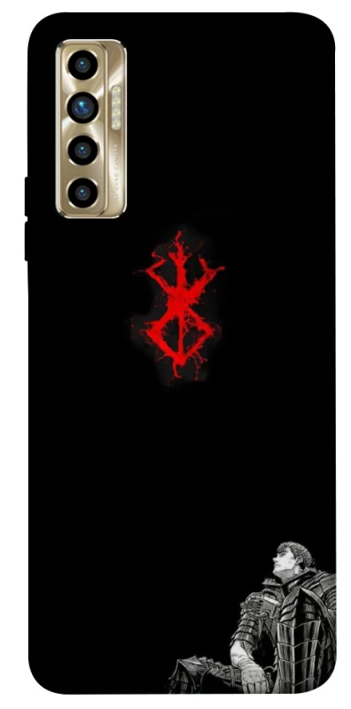 Чехол на TECNO Camon 17P berserk black фото 1 из 1