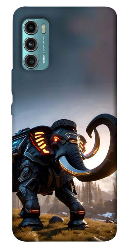 Чохол на Motorola Moto G60 Cyber ​​elephant фото 1 з 1
