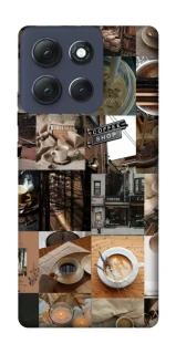 Чехол на Motorola Moto G86 Power Coffee collage ver.3 фото 1 из 1