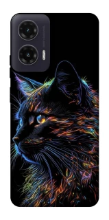 Чохол на Motorola Moto G35 Чорний кіт фото 1 з 1