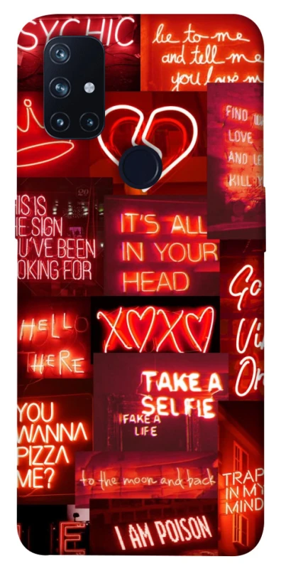 Чохол на OnePlus Nord N10 5G Love collage ver.7 фото 1 з 1