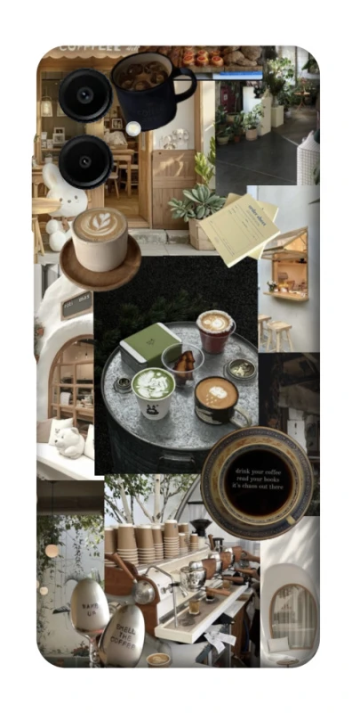 Чохол на Samsung Galaxy A07 Coffee collage ver.4 фото 1 з 1