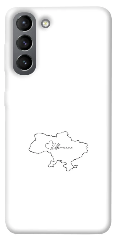 Чохол на Samsung Galaxy S21 Ukraine map фото 1 з 1