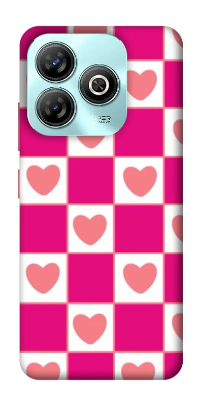 Чохол на ZTE Blade A75 4G Chess heart фото 1 з 1
