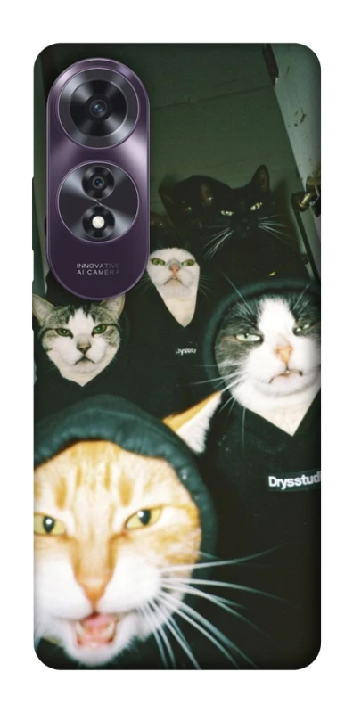 Чехол на Oppo A60 Сatsss фото 1 из 1
