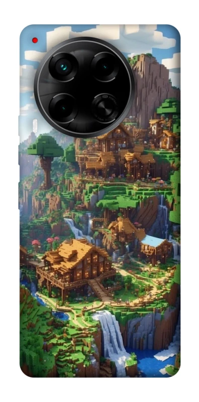 Чохол на TECNO Camon 30 (CL6) Minecraft universe фото 1 з 1