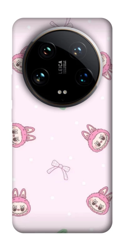 Чохол на Xiaomi 14 Ultra Labubu Flower фото 1 з 1