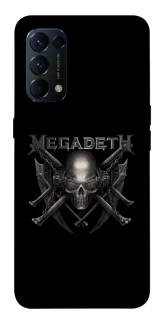 Чохол на Oppo Reno 5 4G Megadeth фото 1 з 1