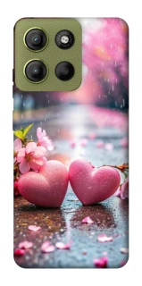 Чохол на Motorola Moto G15 4G Pink heart фото 1 з 1