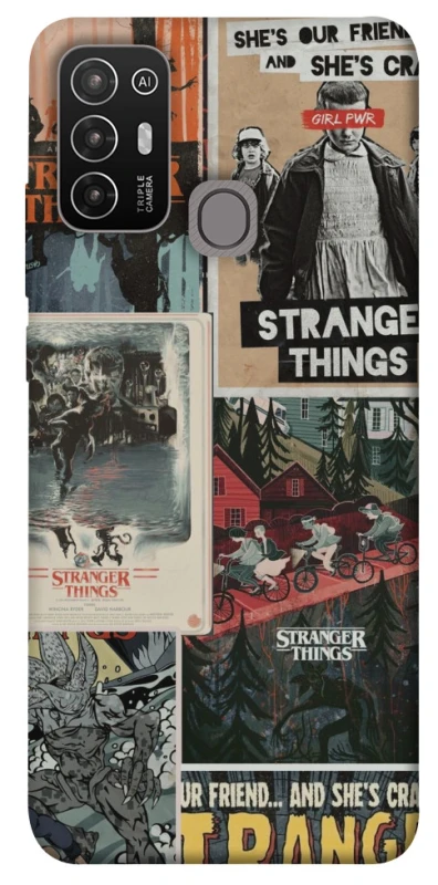 Чохол на ZTE Blade A52 Stranger Things ver.15 фото 1 з 1