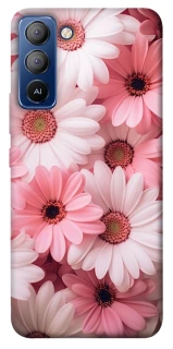 Чехол на TECNO Pop 5 LTE Розовые цветы v2 фото 1 из 1