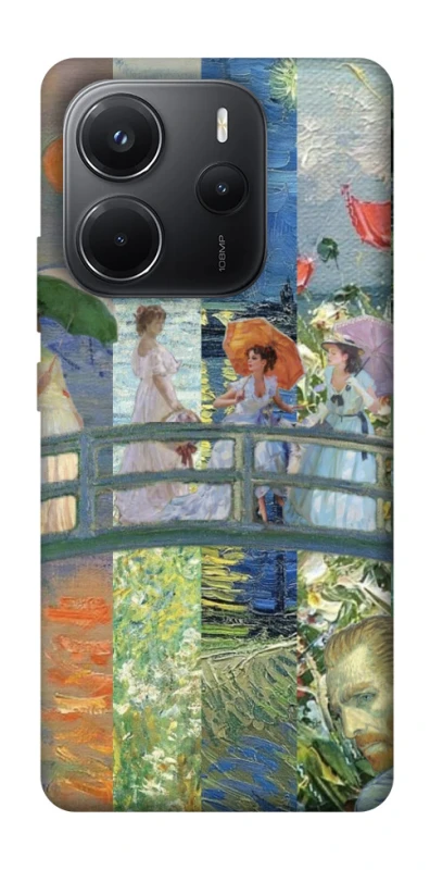 Чехол на Xiaomi Redmi Note 14 4G (Int. version) Art collage ver.6 фото 1 из 1