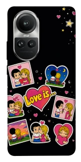Чохол на Oppo Reno 10 Love is фото 1 з 1