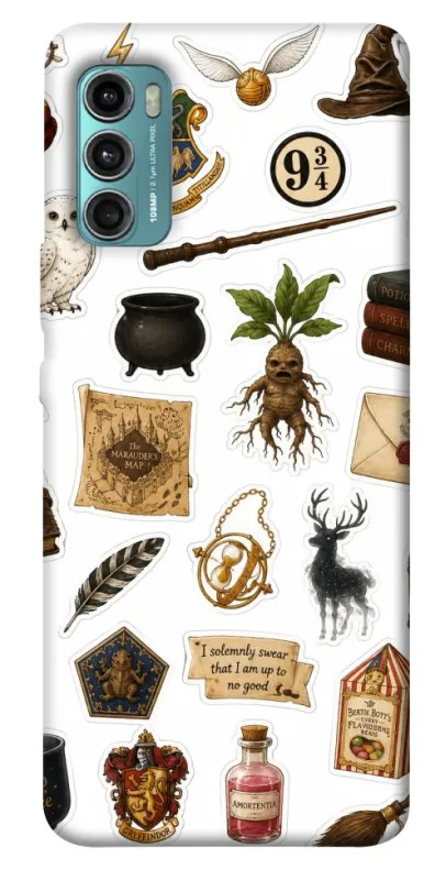 Чехол на Motorola Moto G60 Harry Potter mood фото 1 из 1
