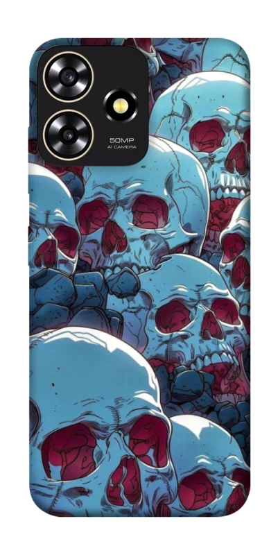Чохол на ZTE Blade A73 4G Skulls v2 фото 1 з 1