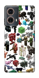 Чохол на Motorola Moto G85 Minecraft v4 фото 1 з 1