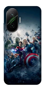 Чехол на Xiaomi Poco F7 Marvel heroes фото 1 из 1