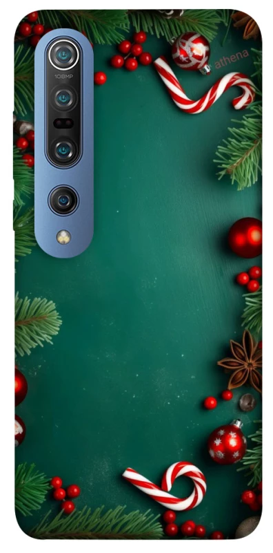 Чехол на Xiaomi Mi 10 / Mi 10 Pro Новогодний v35 фото 1 из 1