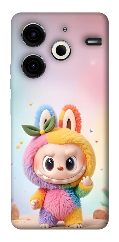 Чохол на TECNO Pova 6 Neo (LI6) Labubu colored фото 1 з 1