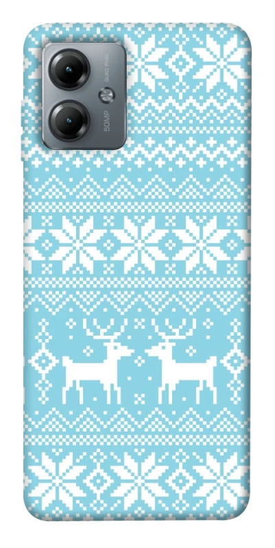 Чохол на Motorola Moto G14 Новорічний v10 фото 1 з 1