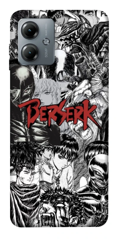 Чохол на Motorola Moto G14 Berserk Collage фото 1 з 1