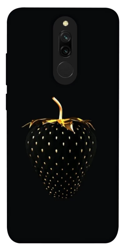 Чохол на Xiaomi Redmi 8 Чорна полуниця фото 1 з 1