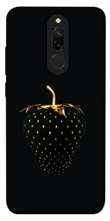 Чохол на Xiaomi Redmi 8 Чорна полуниця фото 1 з 1