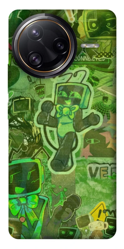 Чохол на Xiaomi Poco F7 Pro Dandysworld tv green theme фото 1 з 1