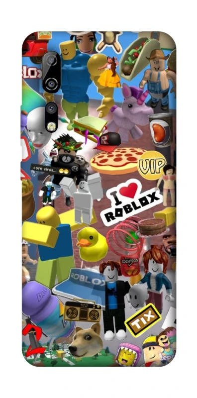 Чохол на ZTE Axon 10 Pro Roblox collage ver.5 фото 1 з 1