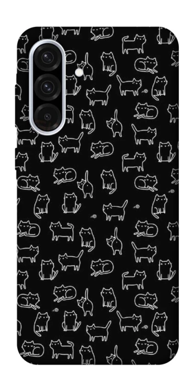 Чохол на Samsung Galaxy A36 5G Black Cats фото 1 Чохол на Samsung Galaxy A36 5G Black Cats фото 1 з 1